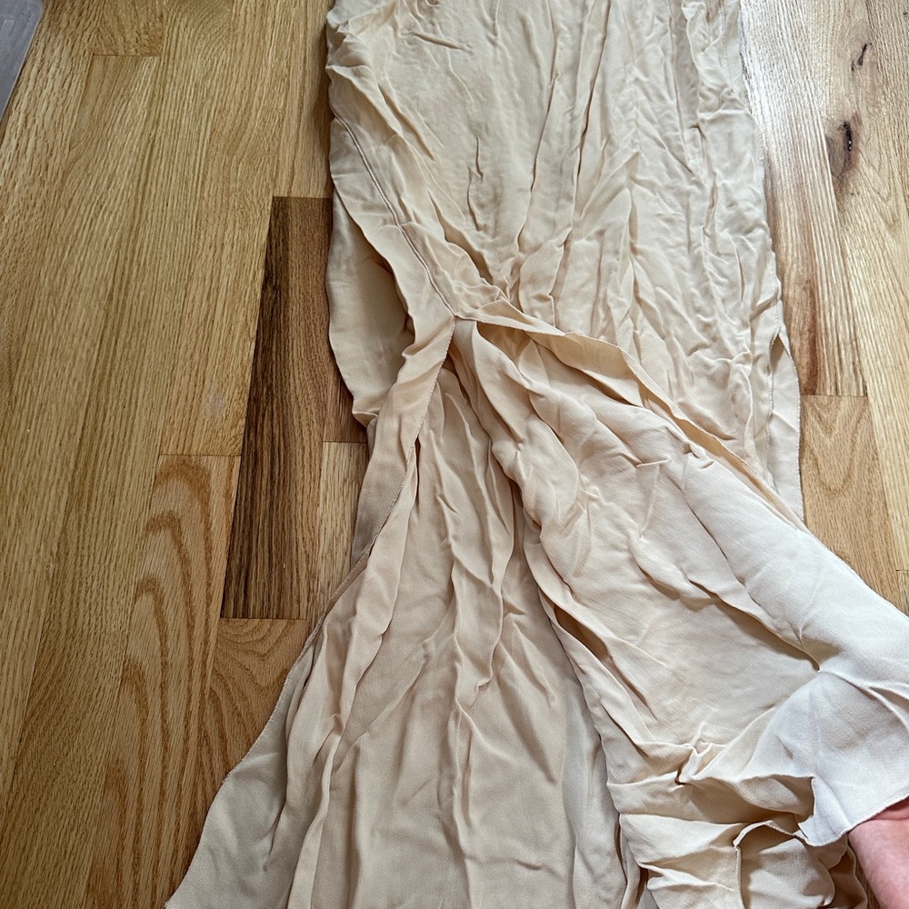 NWT Soft Beige Zara Atelier Kaftan with Metal Detail - Picture 14 of 15